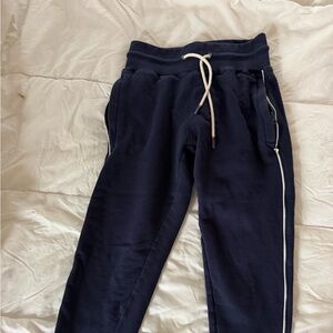 cotopaxi Navy Blue Jogger Pants with White Drawstring women’s xs